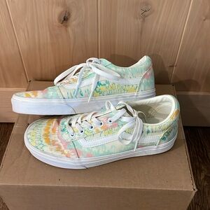 Tie dye vans